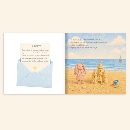 Le secret des émotions - livre personnalisé avec le doudou