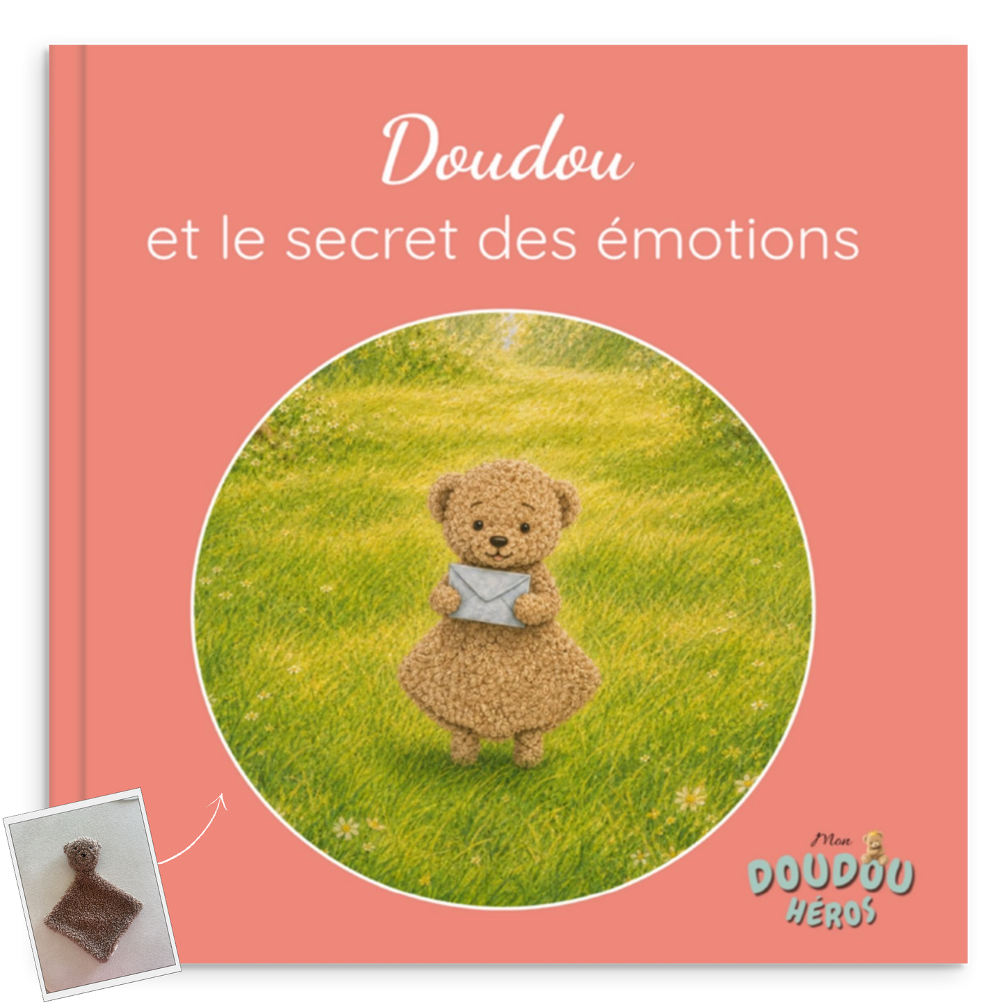 Le secret des émotions - livre personnalisé avec le doudou