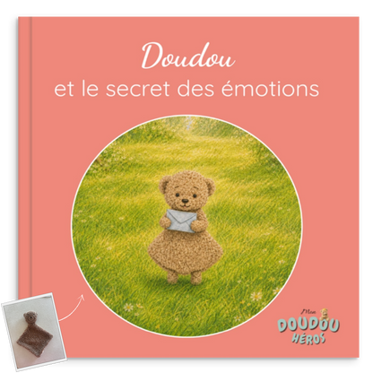Le secret des émotions - livre personnalisé avec le doudou