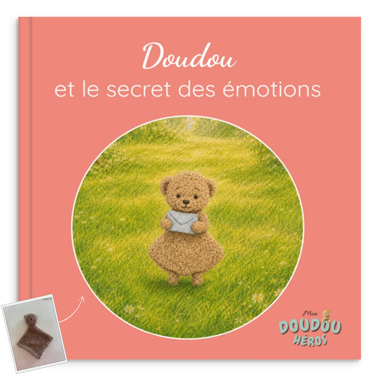 Le secret des émotions - livre personnalisé avec le doudou