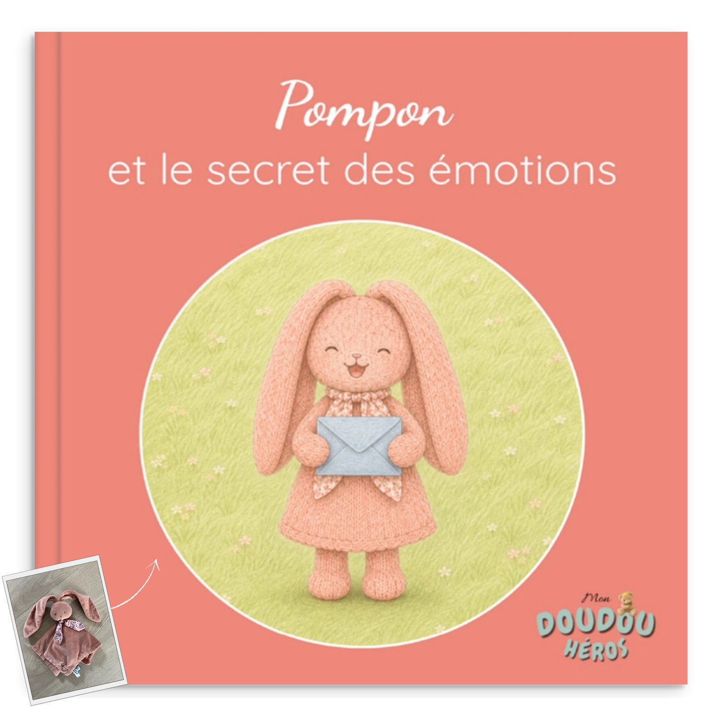 Le secret des émotions - livre personnalisé avec le doudou
