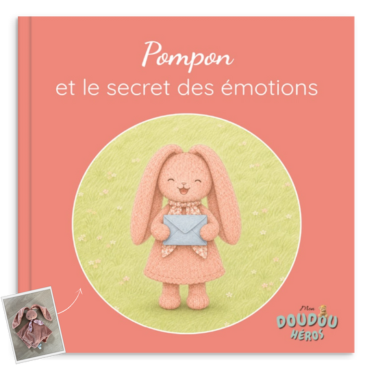 Le secret des émotions - livre personnalisé avec le doudou