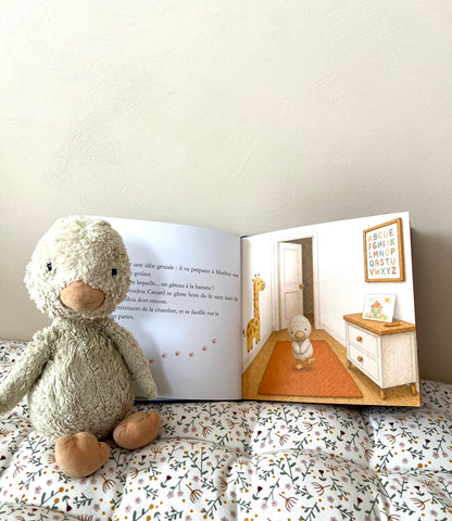Le gâteau surprise -  livre personnalisé avec le doudou