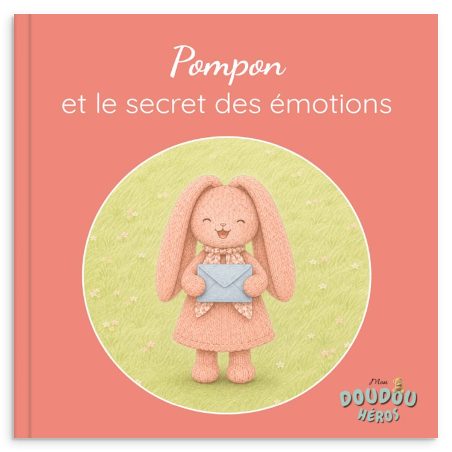 Couverture du livre personnalisé Le secret des émotions avec le doudou héros